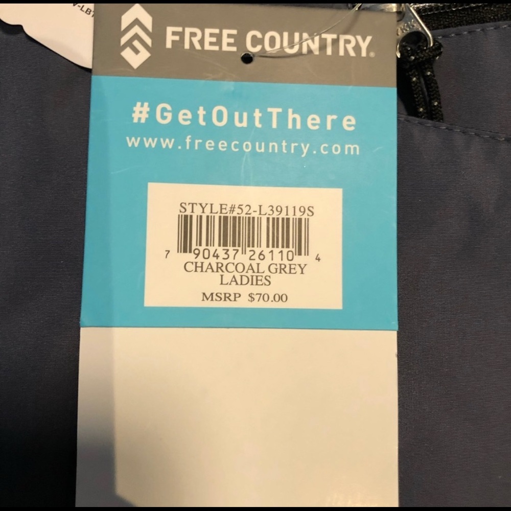 NWT Women’s Gray Free Country Ski Pants - Picture 4 of 5